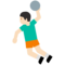 Person Playing Handball - Light emoji on Google